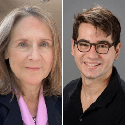 Margaret Pearson and Pedro Abelin